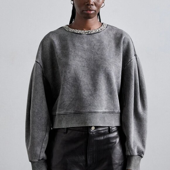 99% NEW SANDRO SWEATER, SIZE 1 - Picture 3 of 10